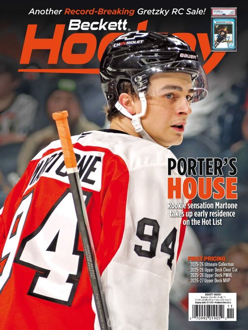 Cover image for Beckett Hockey